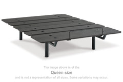 Luxury Living Gallery - Ashley Furniture - Cosmic Power Base California King Adjustable Base - Cal King Adjustable Base / Black - M8X252