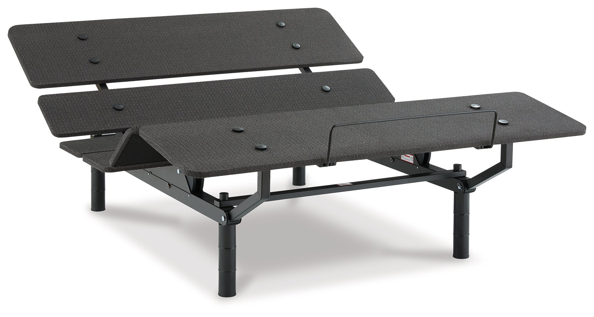 Luxury Living Gallery - Ashley Furniture - Cosmic Power Base Queen Adjustable Base - Queen Adjustable Base / Black - M8X232