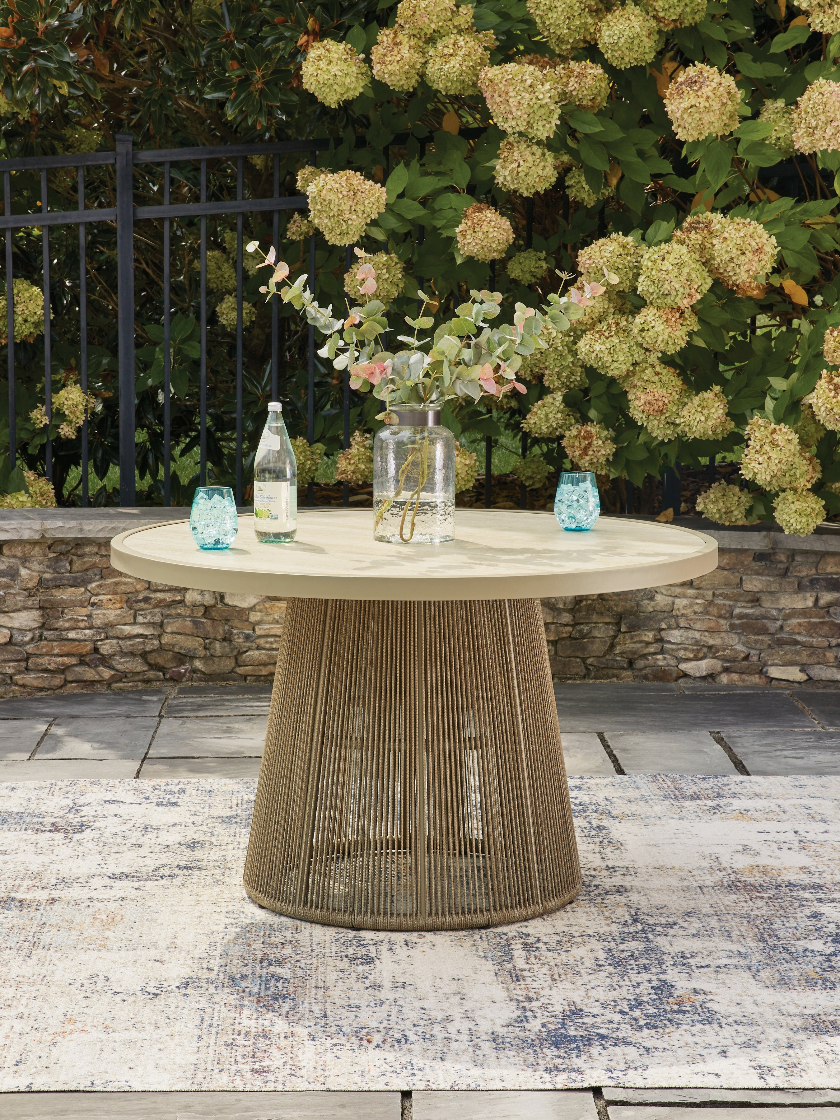 Luxury Living Gallery - Ashley Furniture - Orchard Beach Outdoor - Outdoor Dining Table - PCP373P2