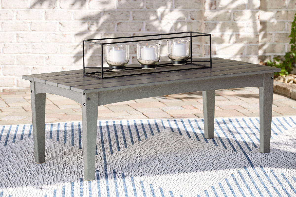 Luxury Living Gallery - Ashley Furniture - Visola Outdoor - Chaise Lounge with Cushion / Gray - P802-815