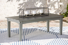Luxury Living Gallery - Ashley Furniture - Visola Outdoor - Chaise Lounge with Cushion / Gray - P802-815