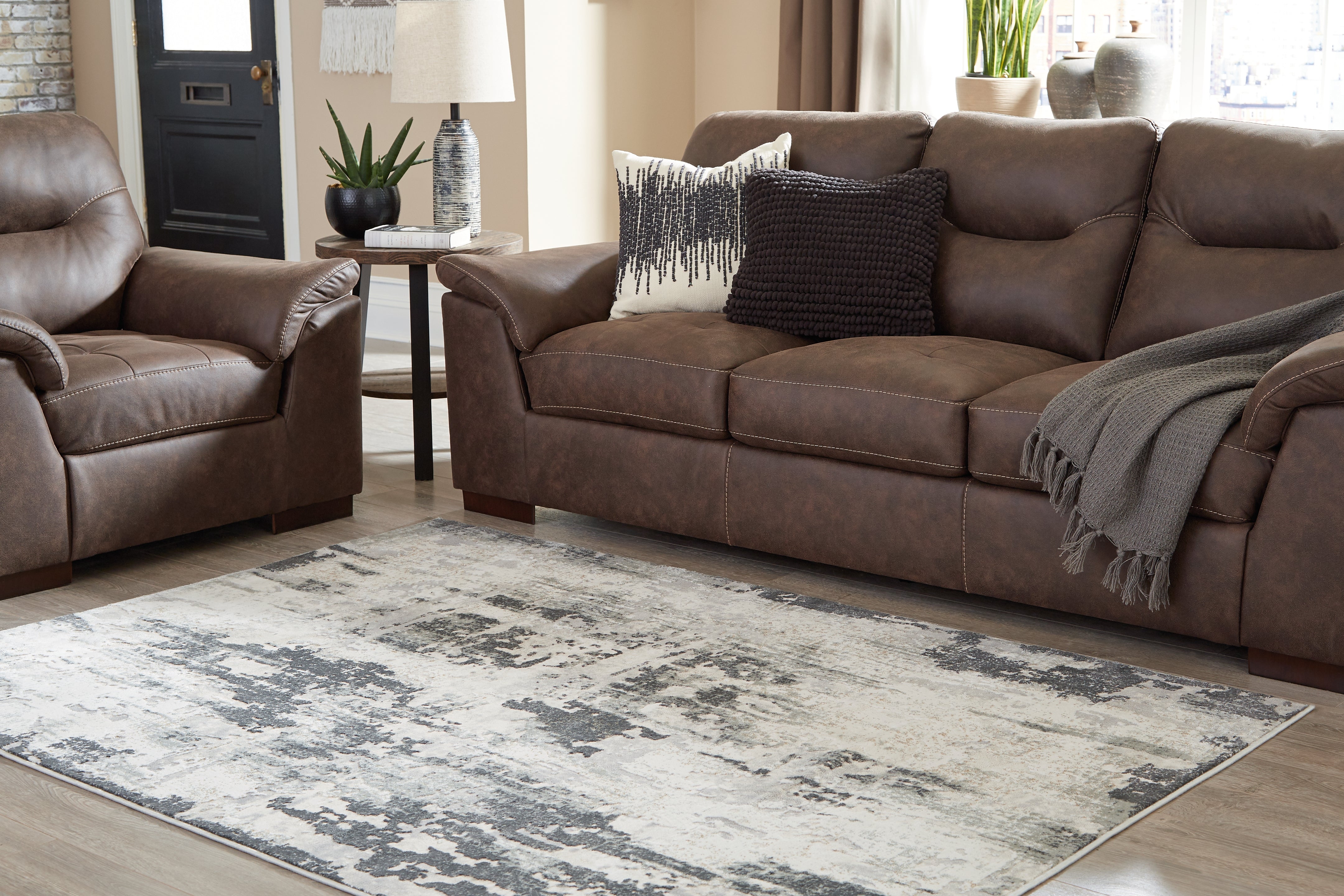 Luxury Living Gallery - Ashley Furniture - Mazatl Rug - 7'10" x 10'2" Rug / Multi - R403761