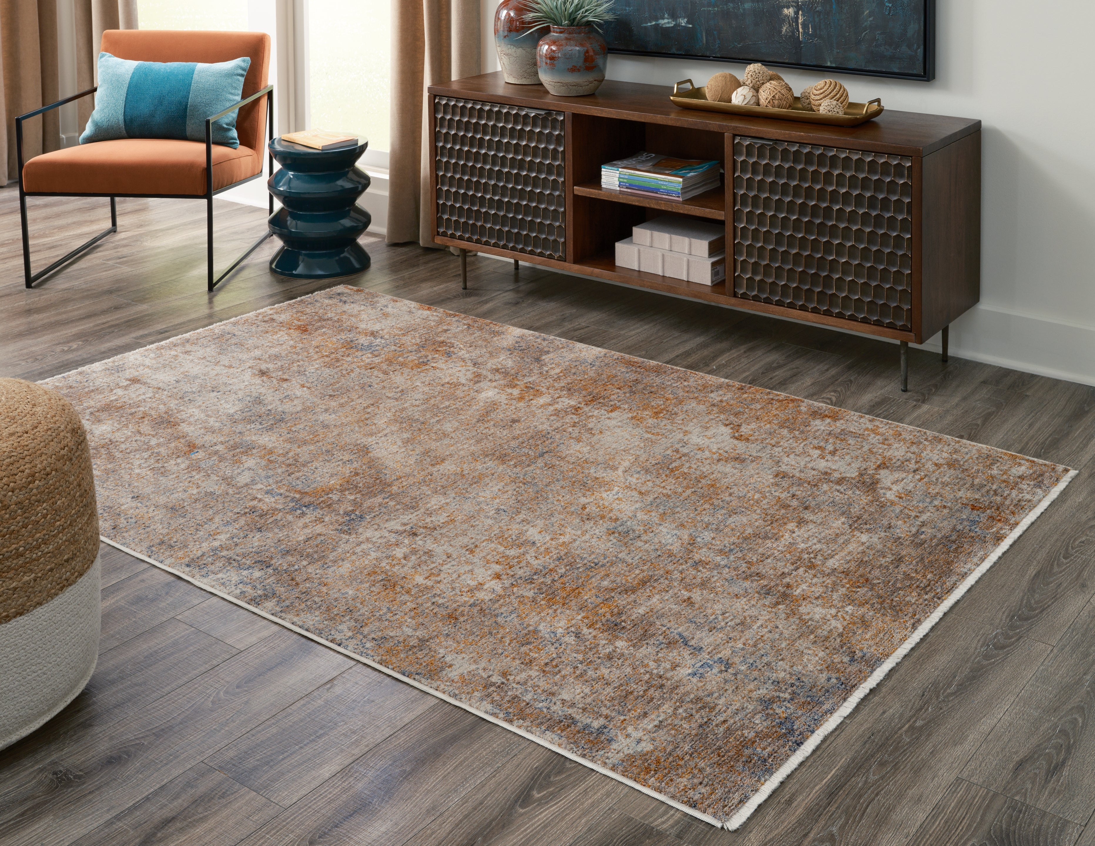 Luxury Living Gallery - Ashley Furniture - Mauville Rug - 7'10" x 10'4" Rug / Multi - R405331