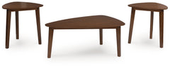 Luxury Living Gallery - Ashley Furniture - Lyncott Table (Set of 3) - Occasional Table Set (3/CN) / Brown - T135-13