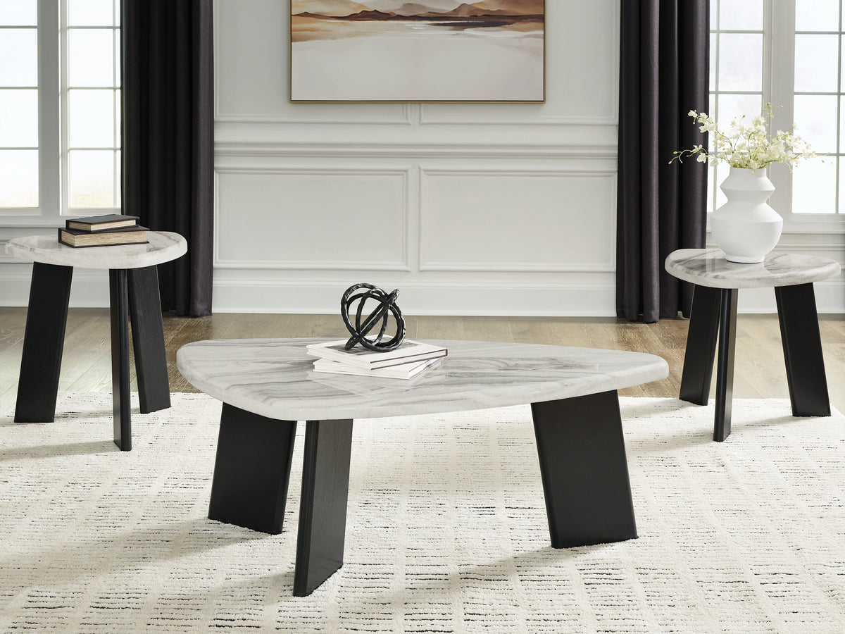 Luxury Living Gallery - Ashley Furniture - Lilyberg Table (Set of 3) - Occasional Table Set (3/CN) - T389-13