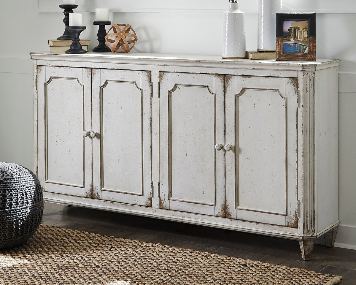 Luxury Living Gallery - Ashley Furniture - Mirimyn Accent Cabinet - Accent Cabinet / Antique White - T505-560