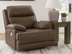 Luxury Living Gallery - Ashley Furniture - VonRyan Living Room - PWR Recliner/ADJ Headrest / Tobacco - U1040013