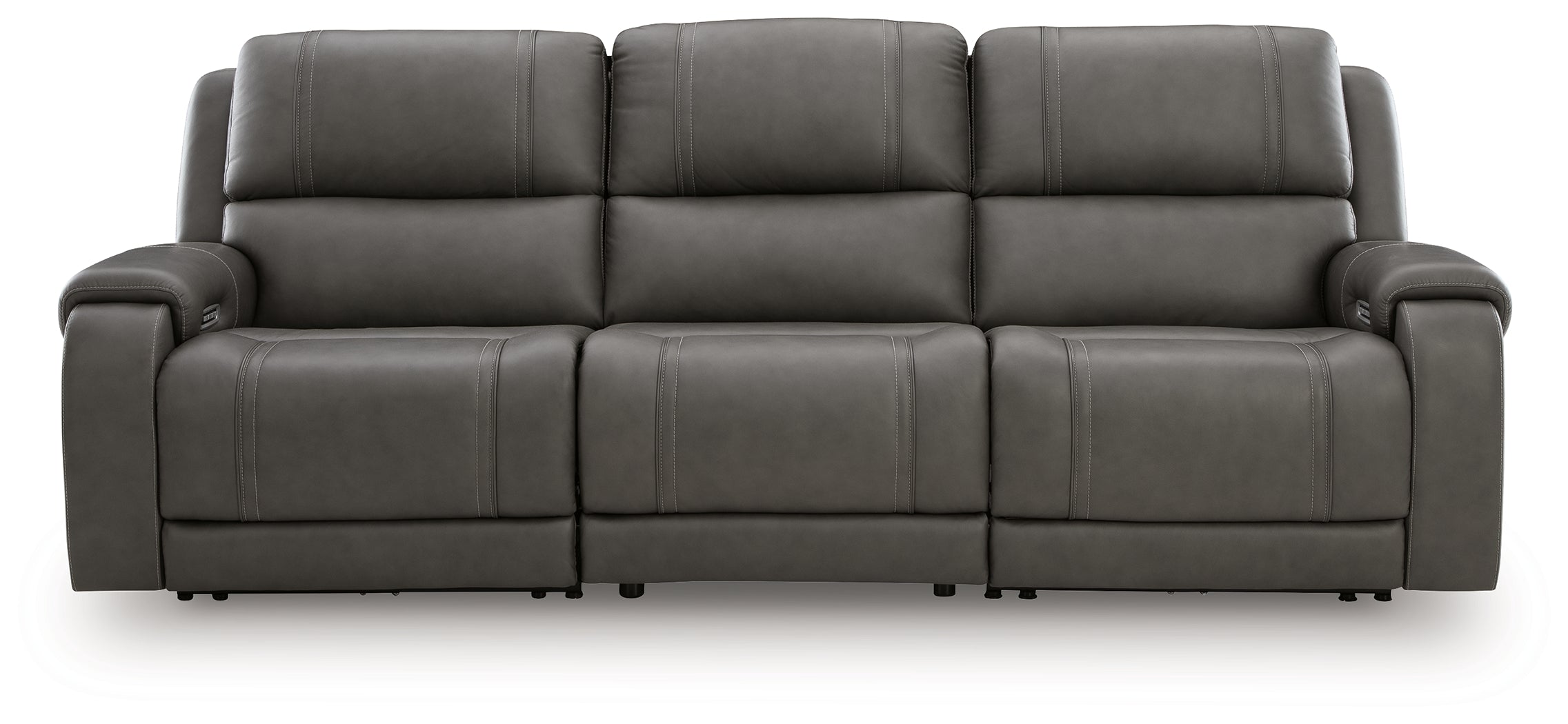 Luxury Living Gallery - Ashley Furniture - 5Z - Pittson Sectional - 3-Piece Power Sectional Reclining Sofa / Anchor - PCU12600S3