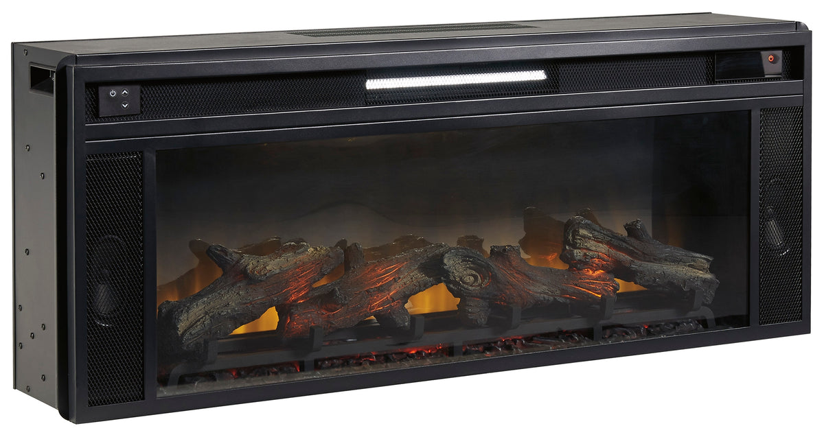 Luxury Living Gallery - Ashley Furniture - Entertainment Accessories Fireplace Insert - Fireplace Insert / Black - W100-12