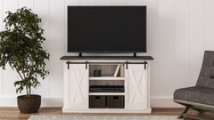 Luxury Living Gallery - Ashley Furniture - Dorrinson 54" TV Stand - 54" / Two-tone - W287-48