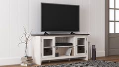 Luxury Living Gallery - Ashley Furniture - Dorrinson 60" TV Stand - 60" / Two-tone - W287-68
