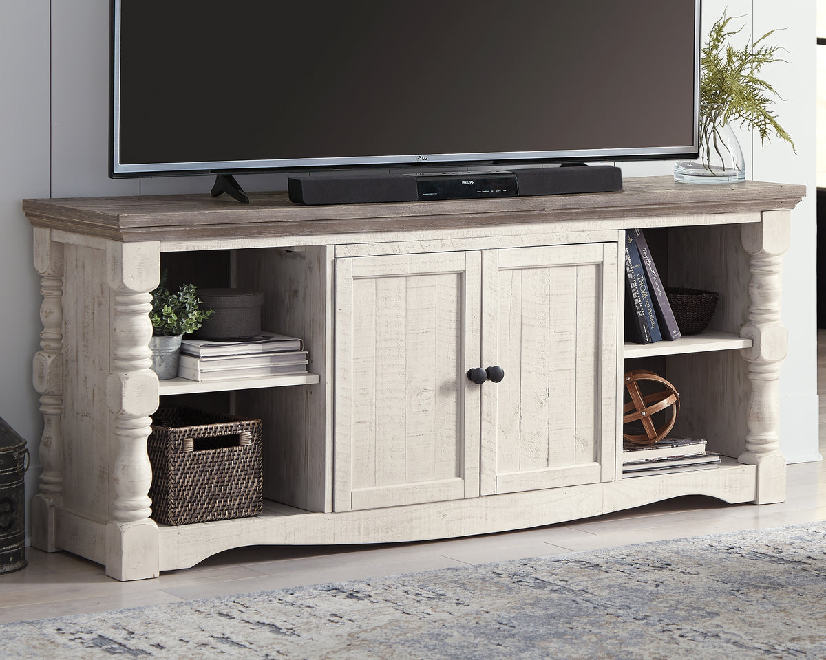 Luxury Living Gallery - Ashley Furniture - Havalance 67" TV Stand - 67" / Two-tone - W814-30