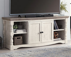 Luxury Living Gallery - Ashley Furniture - Havalance 67" TV Stand - 67" / Two-tone - W814-30